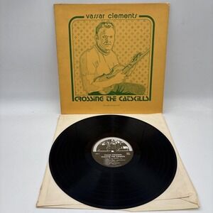 VASSAR CLEMENTS: CROSSING THE CATSKILLS; 1973 ROUNDER 0016 MINT VG+